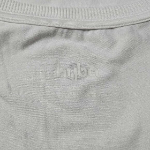 Hyba White Loose Fit Workout Tank XL - Picture 3 of 6